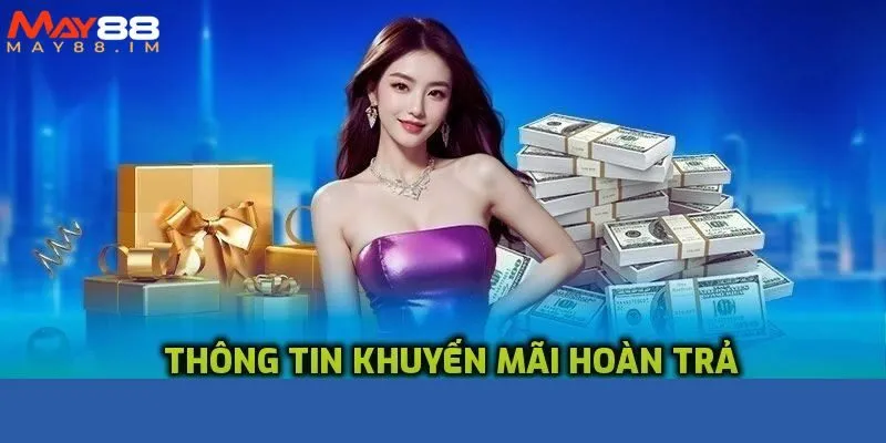 Chi tiết khuyến mãi hoàn trả siêu tốc May88 